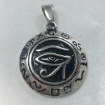 2 Colgantes de plata ojo Horus para signos sodíaco, parejas, amigos, hermanos.