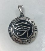 2 Colgantes de plata ojo Horus para signos sodíaco, parejas, amigos, hermanos.