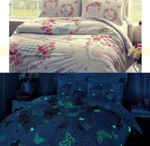 Set de cama romántica DíANOCHE .