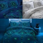 Set de cama romboide DíANOCHE . - Imagen 3