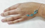 Pulsera anillo plata 3manos calipso