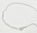 Collar plata  manos Fatima diseño. - Imagen 2