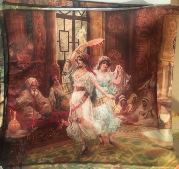 Funda cojín harem panderos
