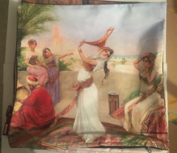 Funda de cojín, Harem, mujeres