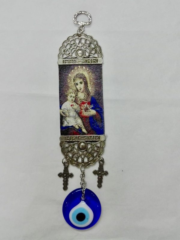 Sagrado corazón de María y el Niño pequeño