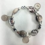 Pulsera lenteja café