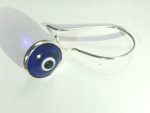 Aros clásicos ojo turco azul - Imagen 2