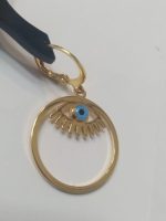 Aros latón baño oro - Imagen 2