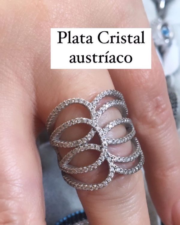 Anillo plata ancho