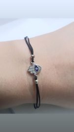 Pulsera Mano Fatima o Hamsa ojo turco. - Imagen 3