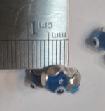 Aros pequeños ojo turco calipso. - Imagen 3