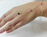 Pulsera anillo piedras 2