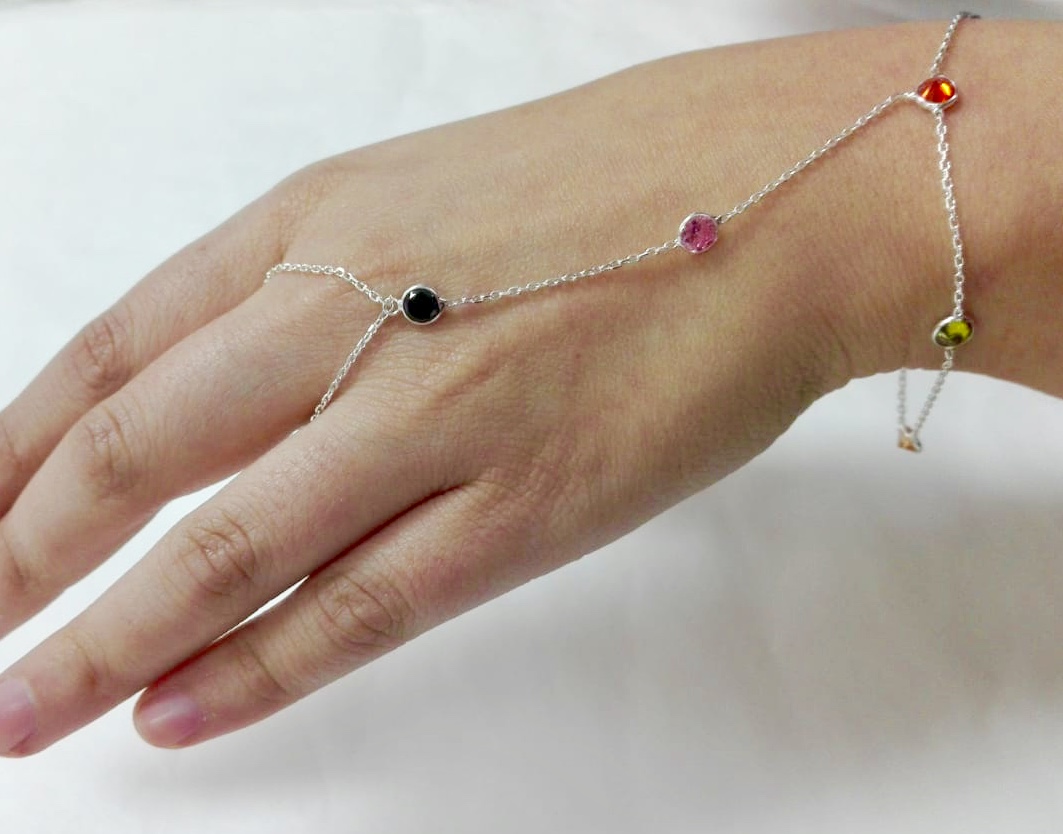 b93502c8-1c48-4af9-8ddb-d05f19bc328d.jpg Pulsera anillo piedras 2 - Imagen 1