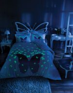 Set de cama mariposa DíANOCHE . - Imagen 2