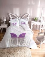 Set de cama mariposa DíANOCHE .